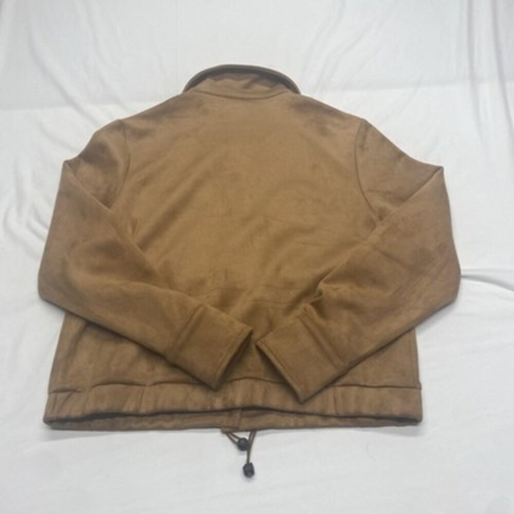 NWT Allegra K Women's Faux Button Down Jacket Brown Size M! Brand new! - Picture 8 of 8